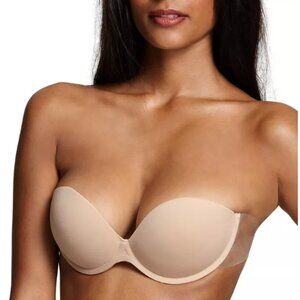 Fashion Forms Go Bare Bra Nude DD NWOT